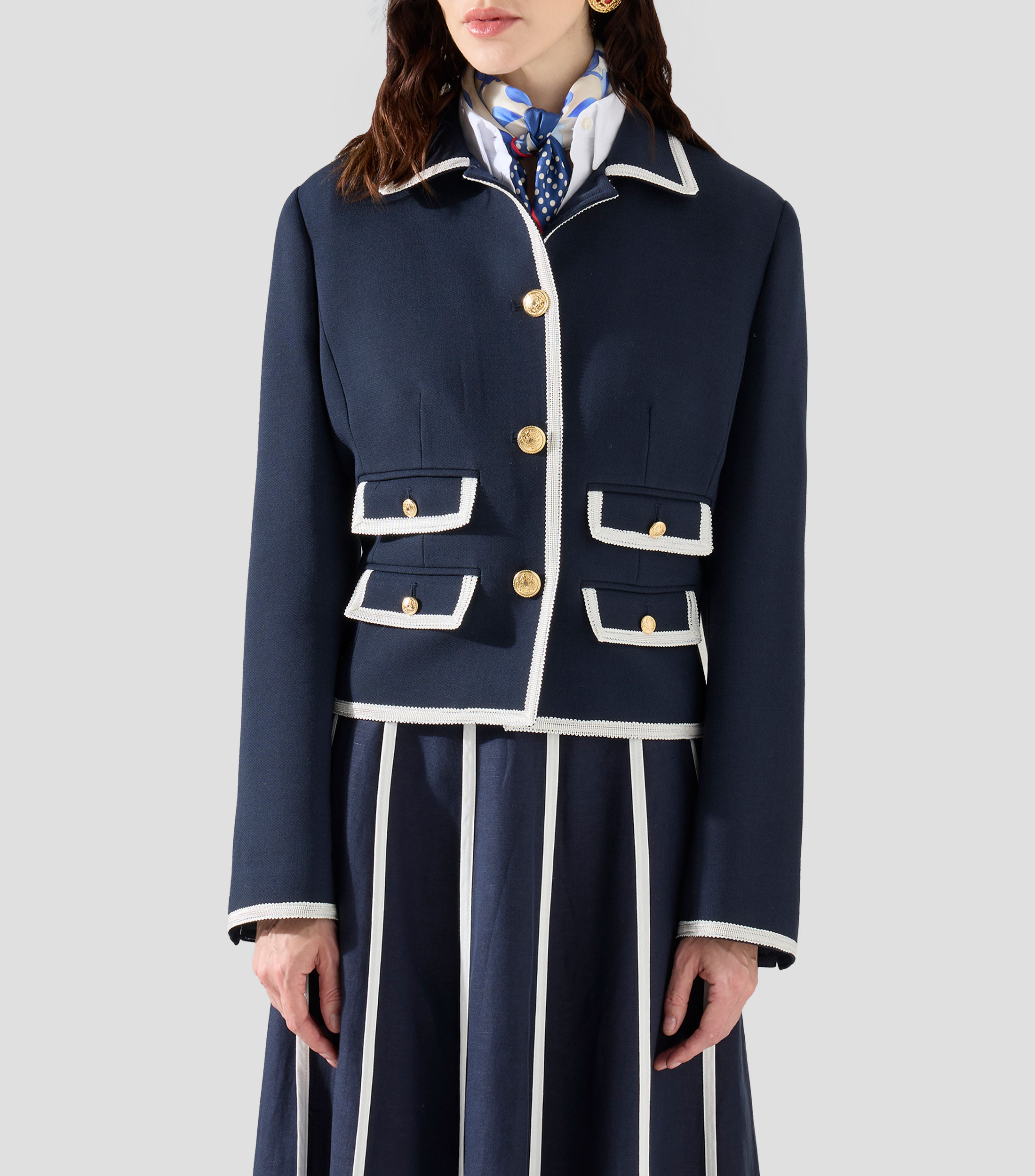 Blazer liso Mujer